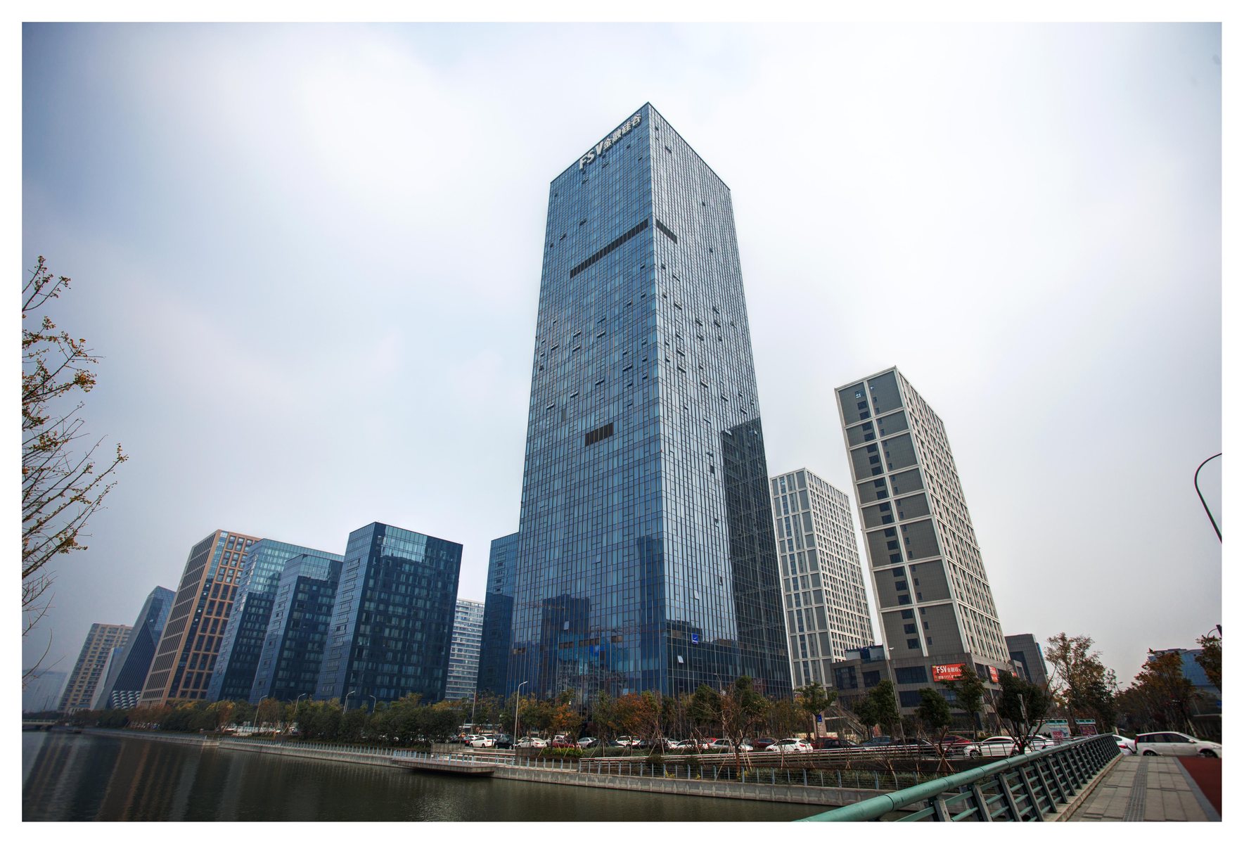 金融硅谷建筑外部形象