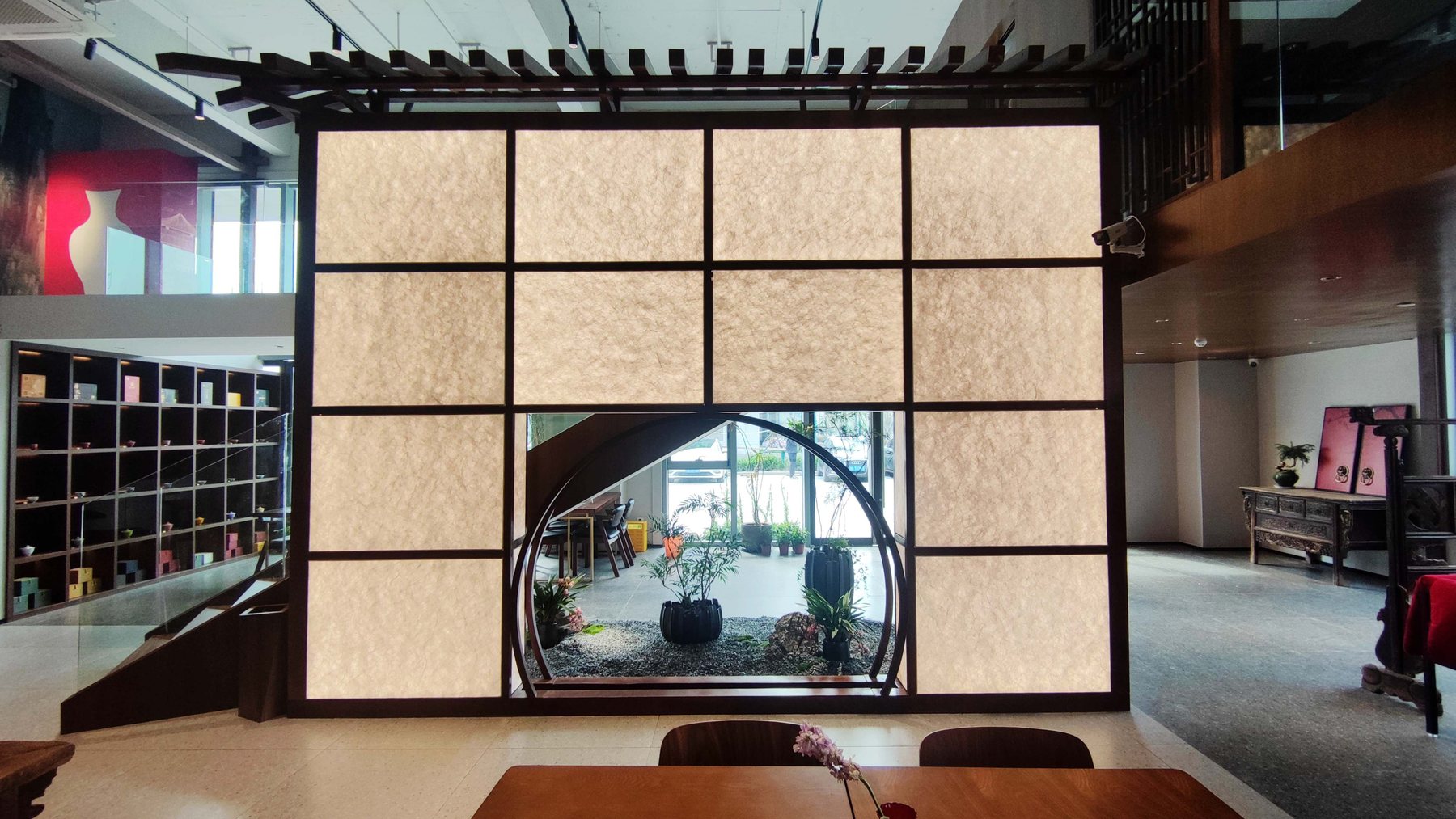 民和冬青空间隔断与公共区