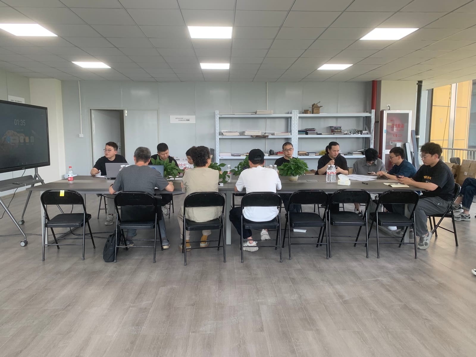 施工人员进行进场前交底